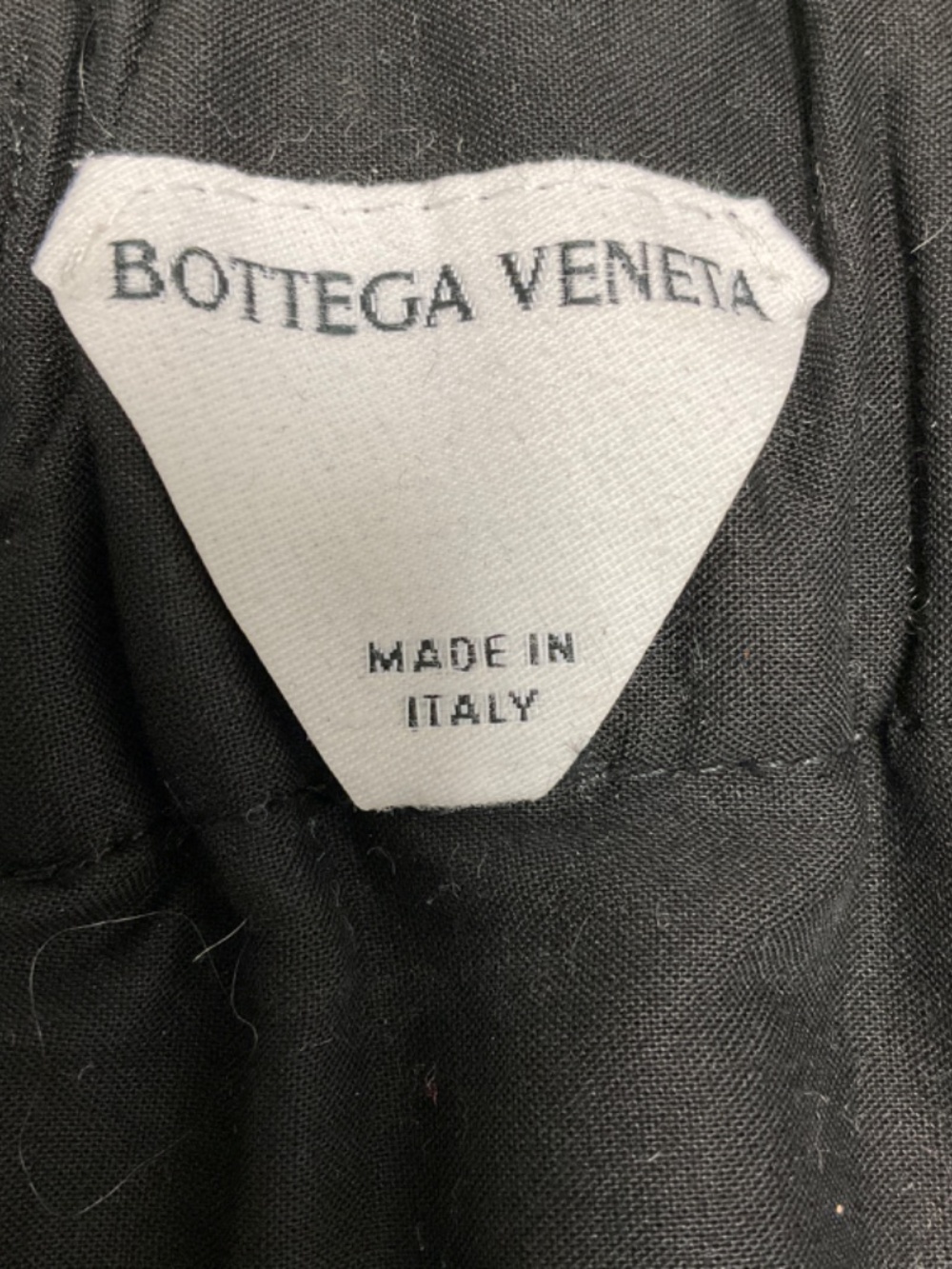 BOTTEGA VENETA BLACK WOOL RELAXED FIT PANTS - Picture 5 of 6